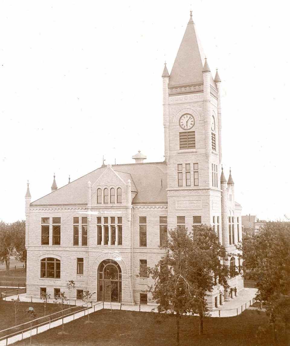 Lucas County Courthouse in May 1894